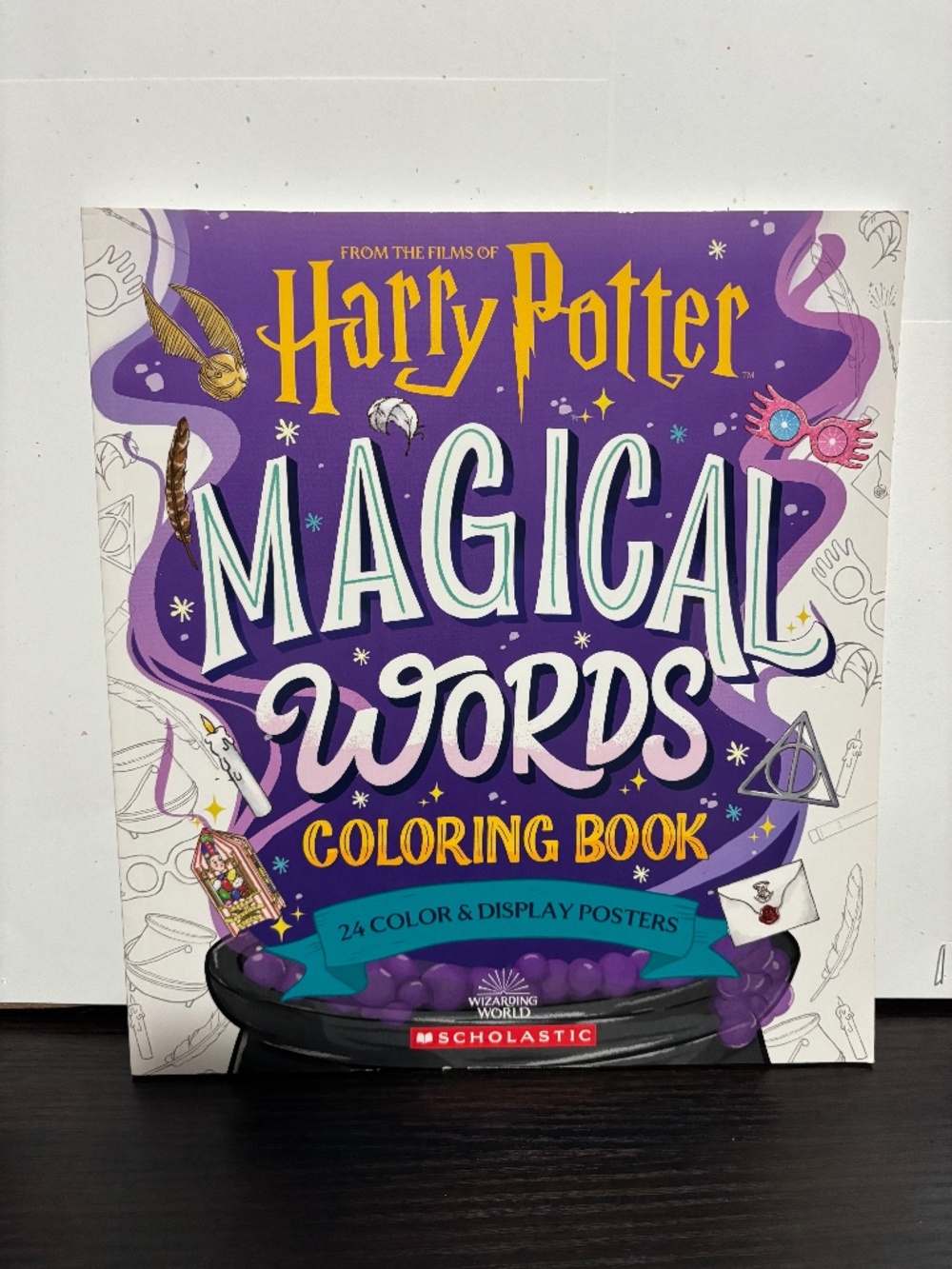Harry Potter Magical Words Coloring Book